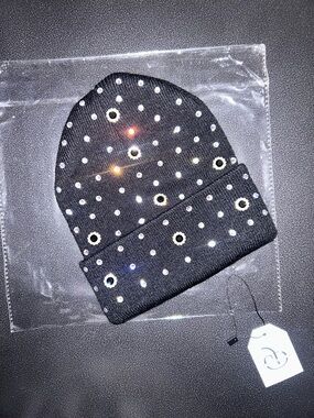 “Noir Ice” Beanie